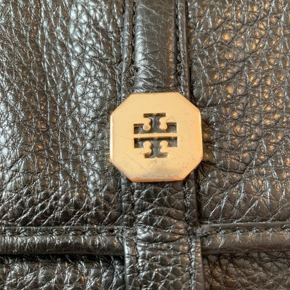 Tory Burch Black Leather Satchel - Picture 4 of 14